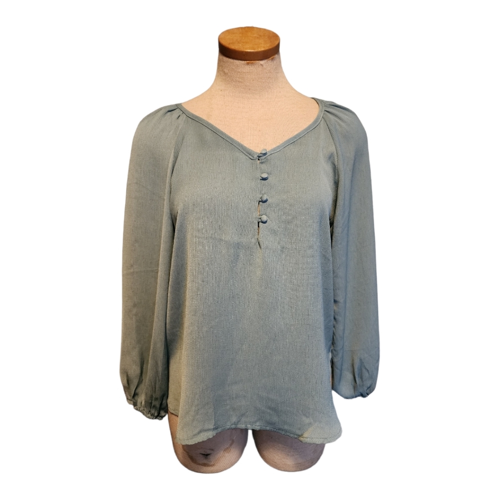 Twine & String Top Size Large NWT